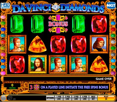 machines a sous gratuites davinci diamonds|Machine à sous gratuite Da Vinci Diamonds – Revue 2023.